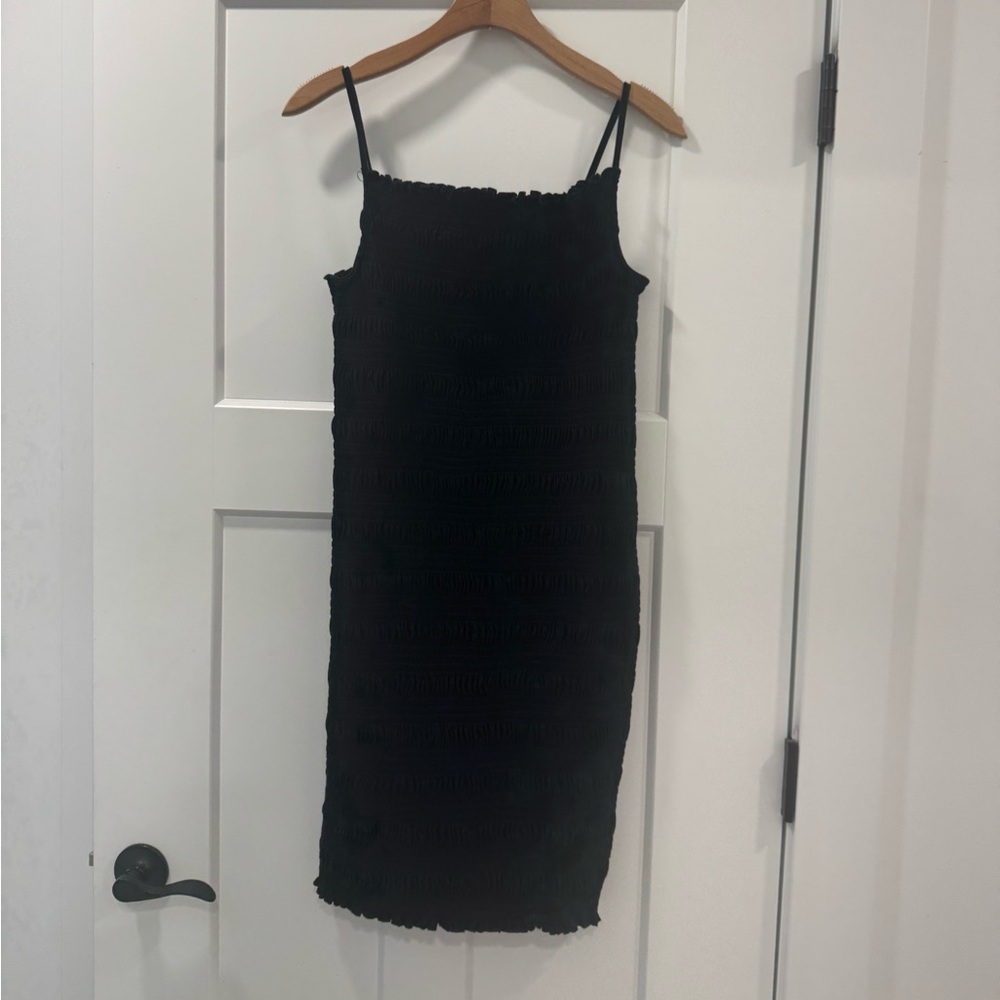 H&M ribbed body con midi dress size large